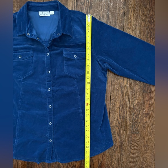 Joan Rivers Cotton Corduroy Shirt - Picture 10 of 17